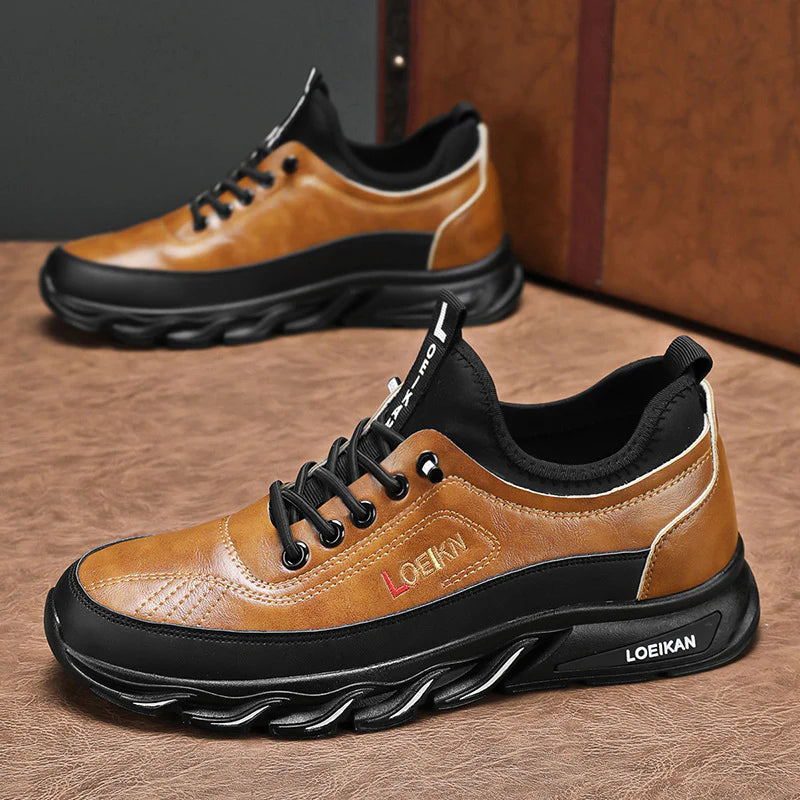 Last day Sale 70% OFF🔥 Men's Casual Fashion Orthopedic Outdoor Shoes – Waterproof Anti-Puncture, Anti-Collision