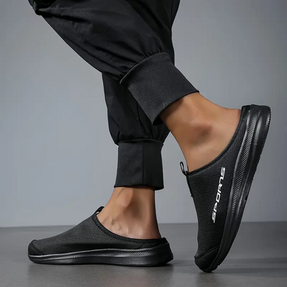 Summer Sale 50% Off❤️ Comfortable Men's Orthopedic Slippers | Casual Slip-On Driving Shoes