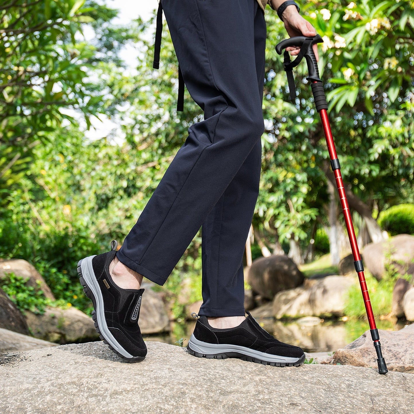 🎄Christmas Sale 50% Off🔥 Men's Waterproof Orthopedic Slip-on Walking Shoes