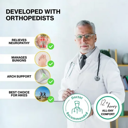 Last day Sale 70% OFF🔥 Men's Casual Fashion Orthopedic Outdoor Shoes – Waterproof Anti-Puncture, Anti-Collision