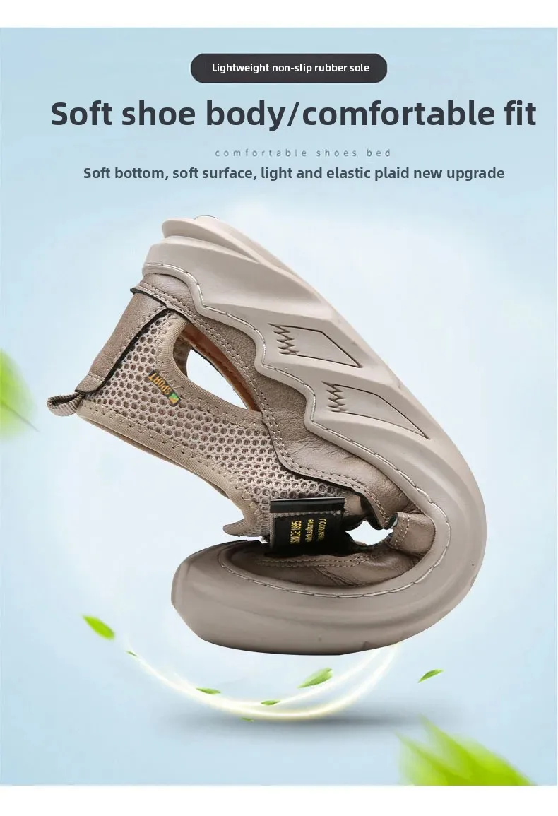 Summer Sale 49% Off🎁 Everyday Men’s Comfort Slip-Ons – Anti-Sweat, Lightweight, Outdoor-Ready