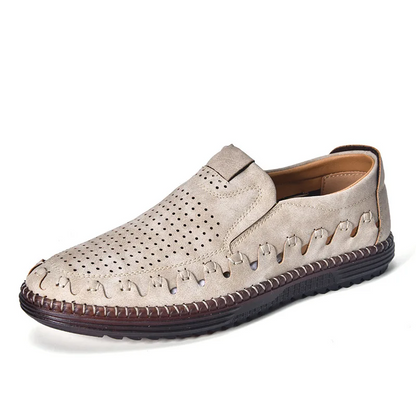 Summer Sale 45% Off🔥 Mens Comfort Walking Leather Slip-on Shoes