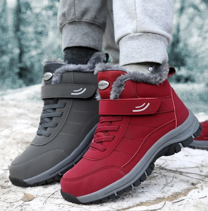 Early Winter Sale 50% ❤️ Women's Orthopedic Winter Shoes – Waterproof, Plush Lining & Arch Support Comfort