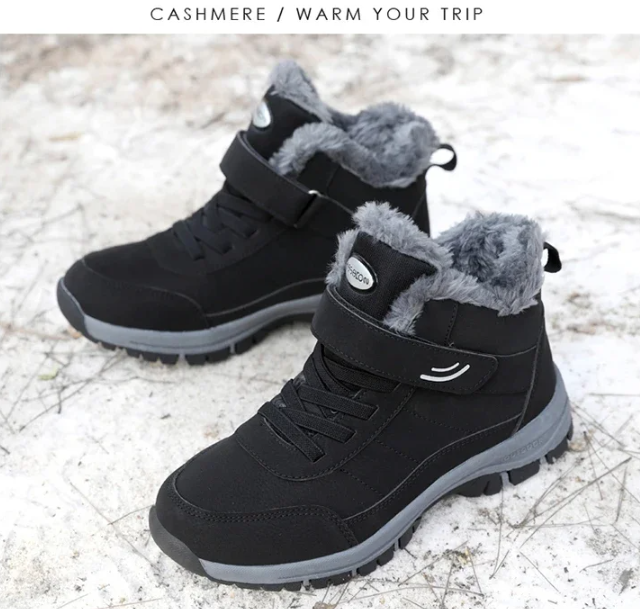 Early Winter Sale 50% ❤️ Women's Orthopedic Winter Shoes – Waterproof, Plush Lining & Arch Support Comfort