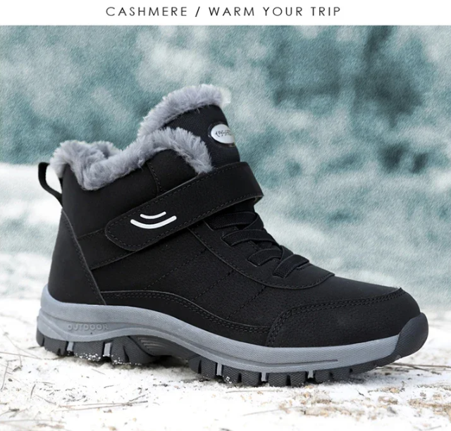 Early Winter Sale 50% ❤️ Women's Orthopedic Winter Shoes – Waterproof, Plush Lining & Arch Support Comfort