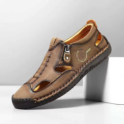 Last day 50% Off❤️ Men’s Orthopedic Leather Slip-on for Comfort Walking