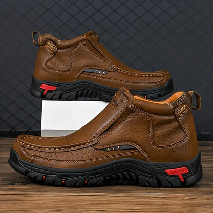 Last Day 50% OFF❤️ Waterproof Non-Slip Ankle Boots for Men – Comfort Orthopedic Outdoor Shoes
