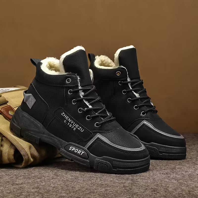 🎄Early Christmas Sale 50%❤️Men’s Comfort Orthopedic Winter Snow Boots – Insulated, Stylish, and Built for Orthopedic Comfort